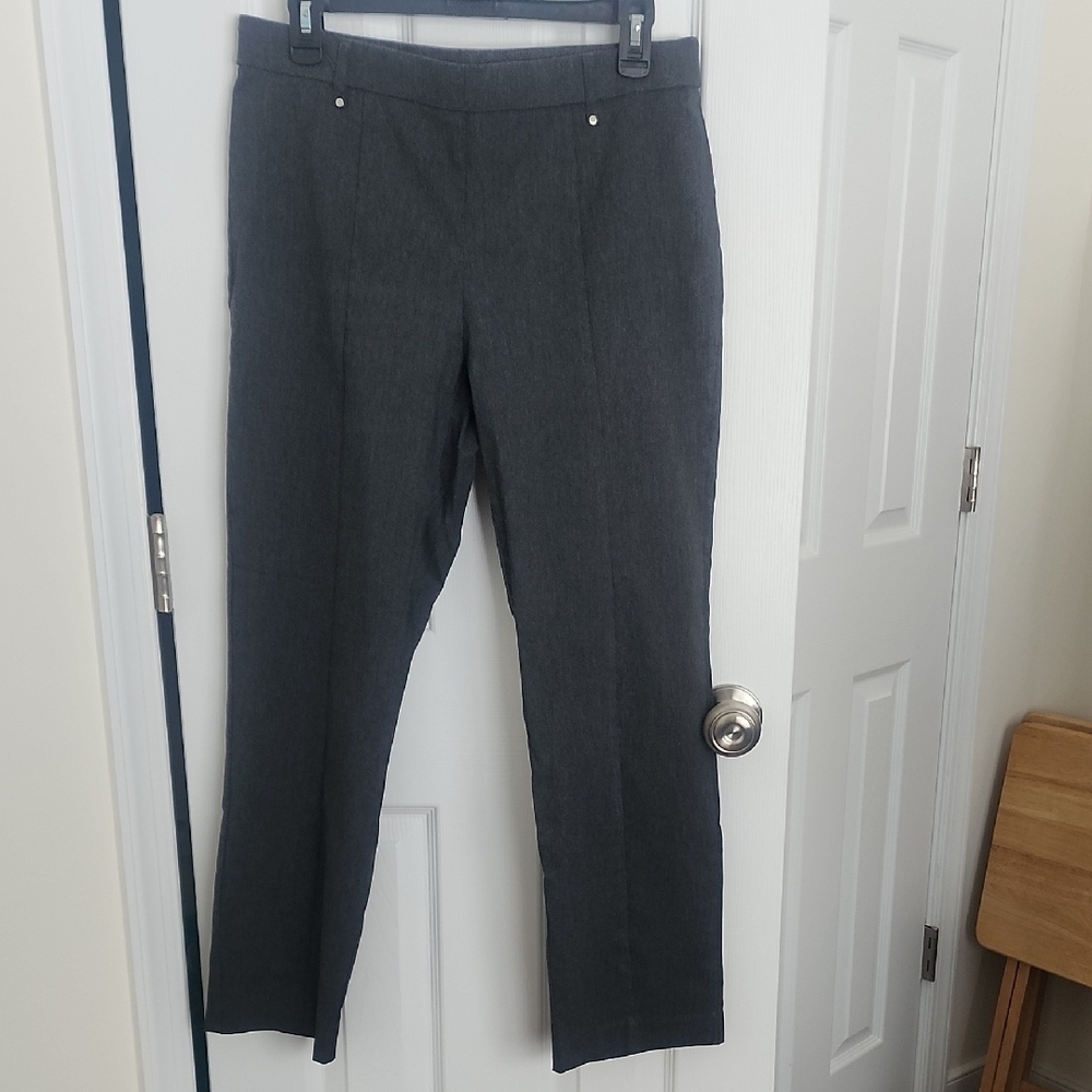 Women's Gray Straight Leg Pants